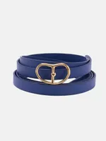 Double Wrap Georgia Belt Azure