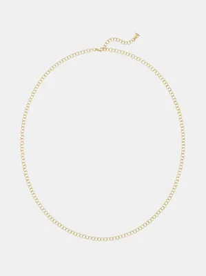 18k Fine Round Chain 24"