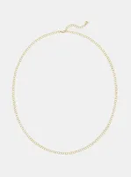 18k Fine Round Chain 24"