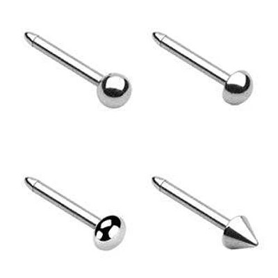 316L Surgical Steel Ball End Dome Spike Nose Bone Stud
