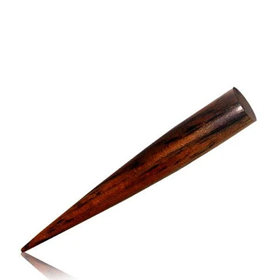 Organic Brown Narra Wood Ear Taper Expander Stretcher