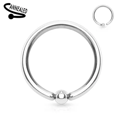 316L Surgical Steel Annealed Easy Bend CBR Multi Use Nose Hoop Ring