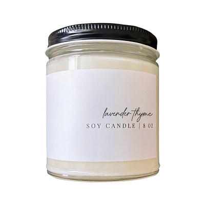 8 oz Soy Candle | Lavender Eucalyptus