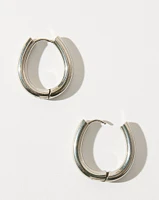 Oval Medium Hoops