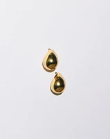 18K Plated Drop Small Earrings