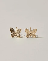 16K Plated Mariposa Earrings