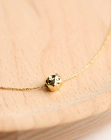 16K Plated Rock Necklace