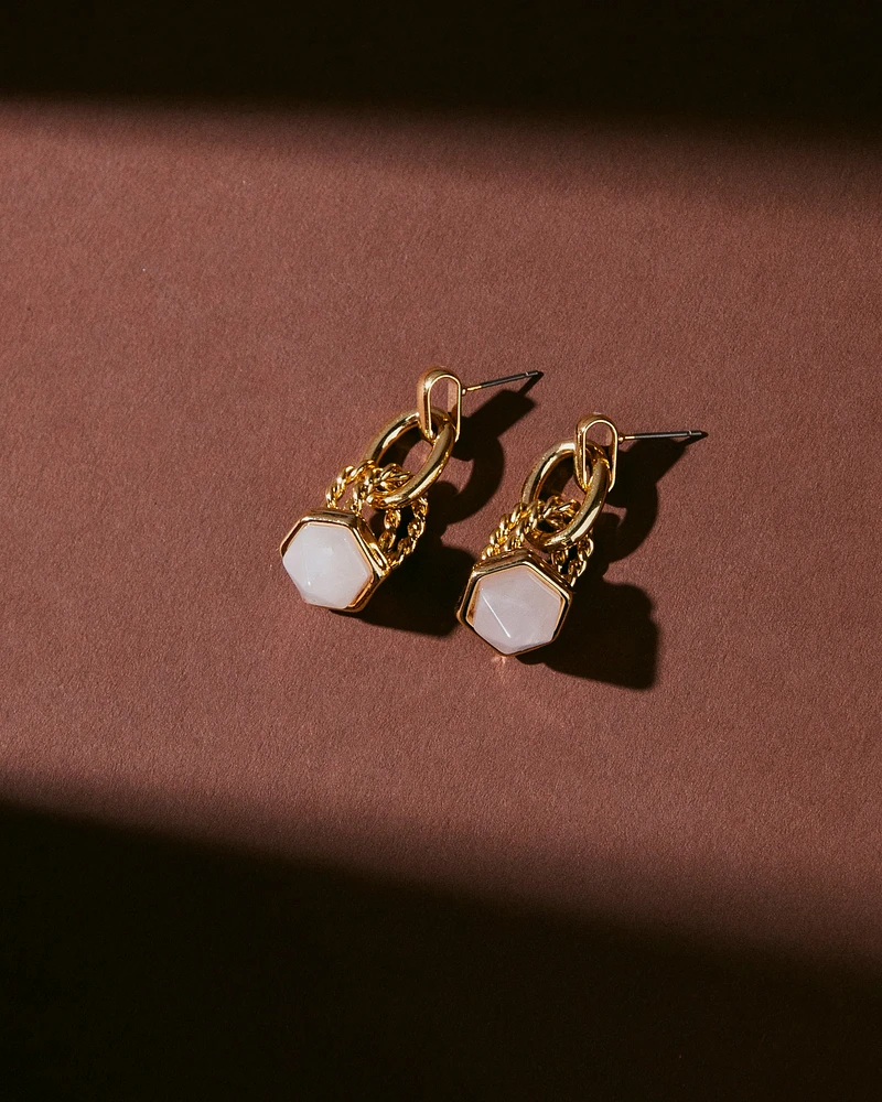 24K Plated Kadek Earrings