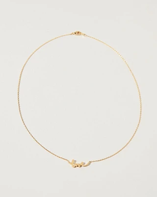 18K Plated Love Necklace