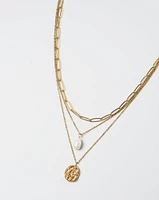 18K Plated Rawness Necklace