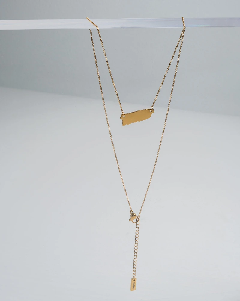 18k Plated PR Isla Necklace