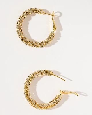 18K Plated Extra Shiny Hoops