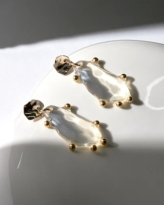 16K Plated Jeju Earrings