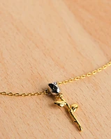 16K Plated Belle Necklace