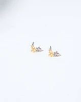 16K Plated Mulan Earrings