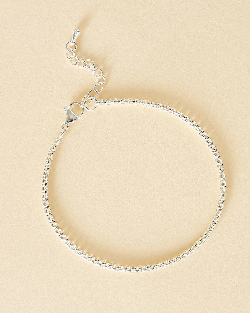 Cool Silver Chain Bracelet