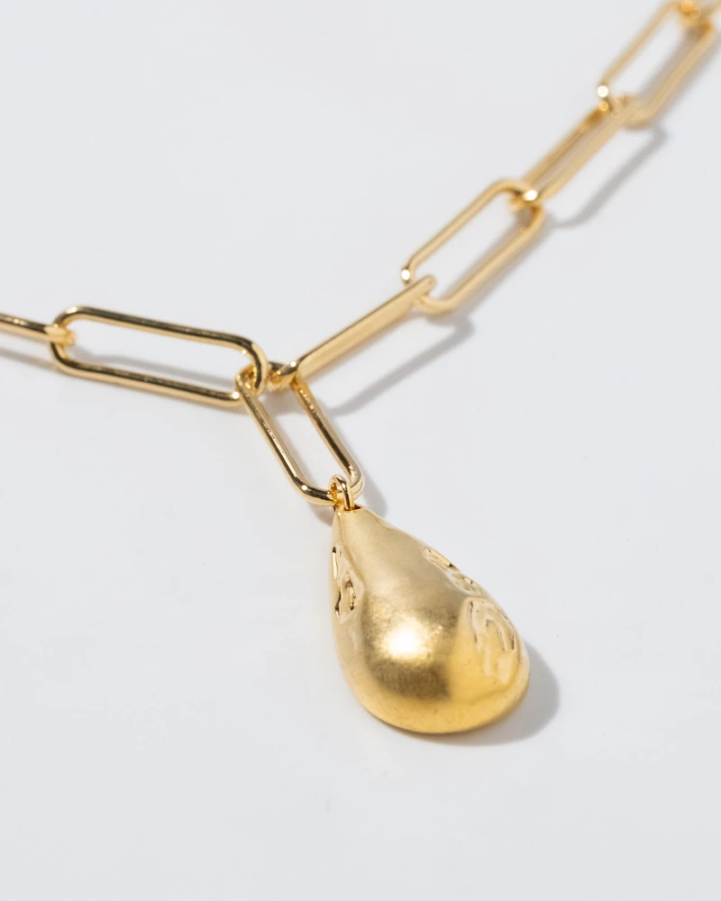 18K Plated Drip Necklace