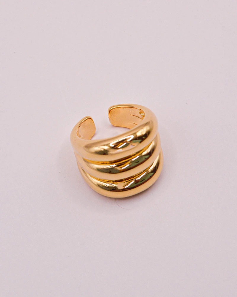 20K Plated Need Ring