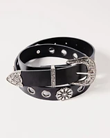 Flora Leather Belt