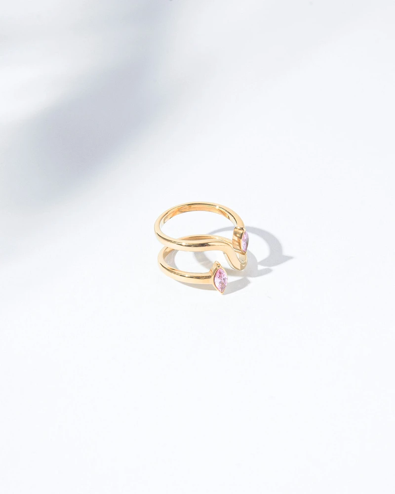 14K Plated Fenn Ring