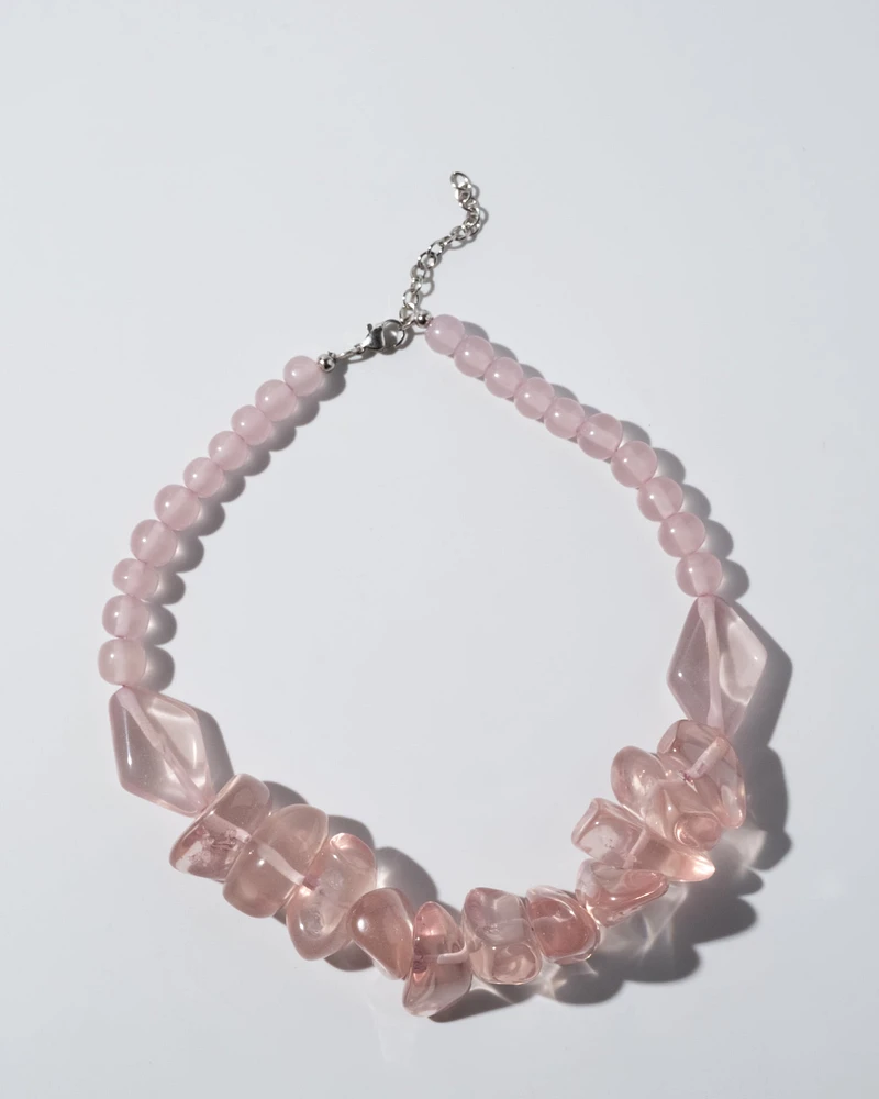 Light Purple Chunky Necklace