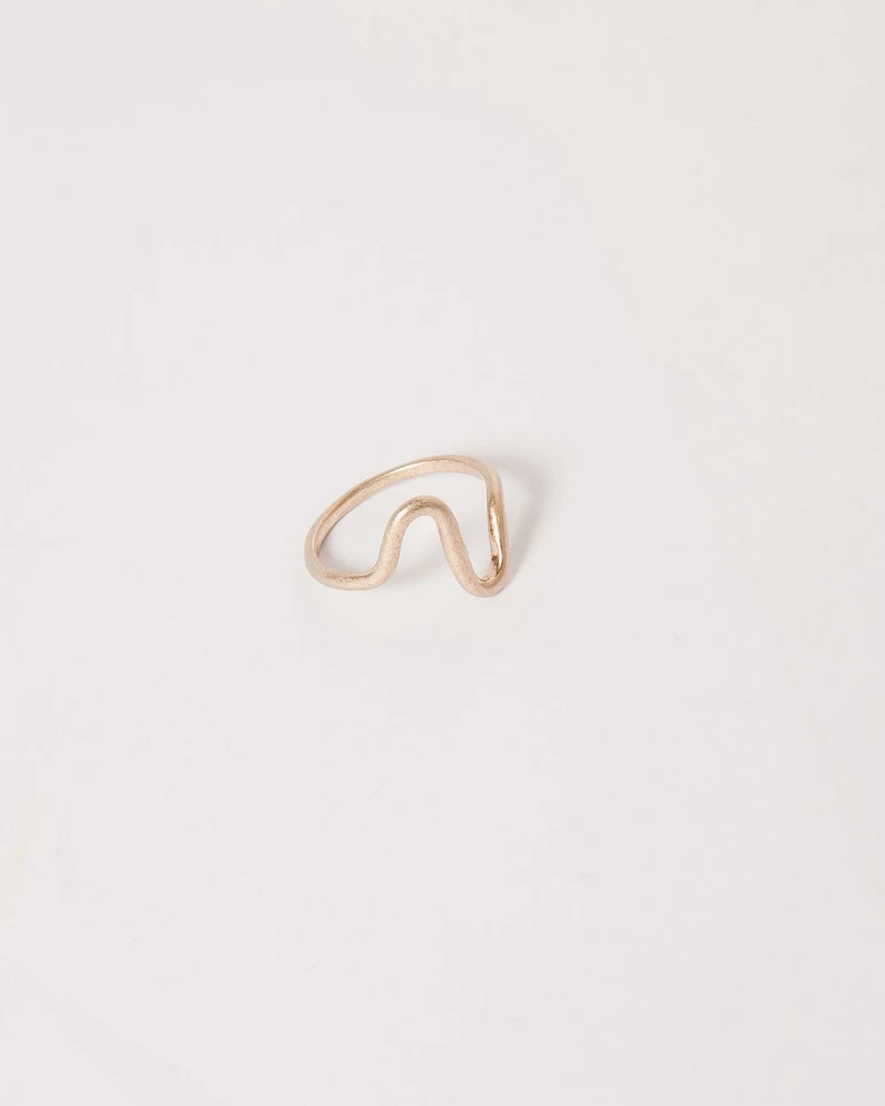 Matte Curve Ring