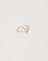 Matte Curve Ring