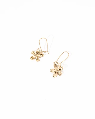 Dangling Flower Earrings