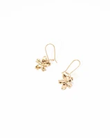 Dangling Flower Earrings