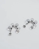 Clear Balls Earrings