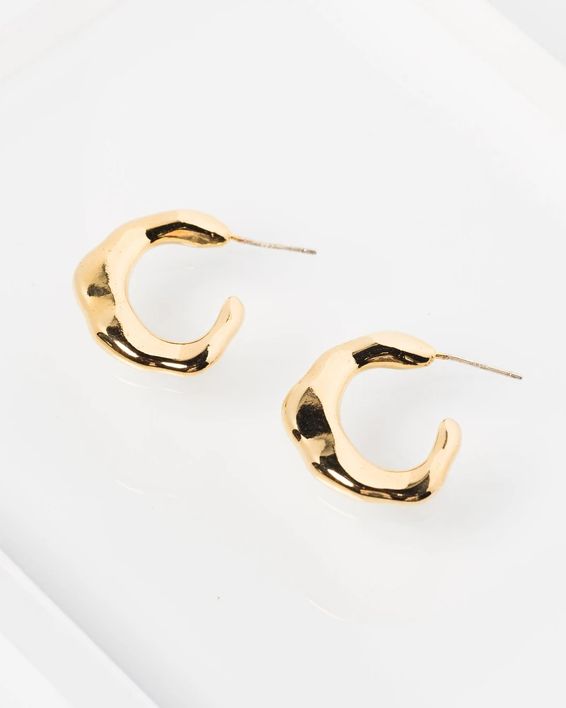 18K Plated Bey Earrings