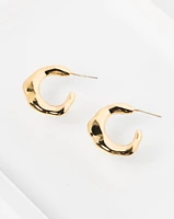 18K Plated Bey Earrings