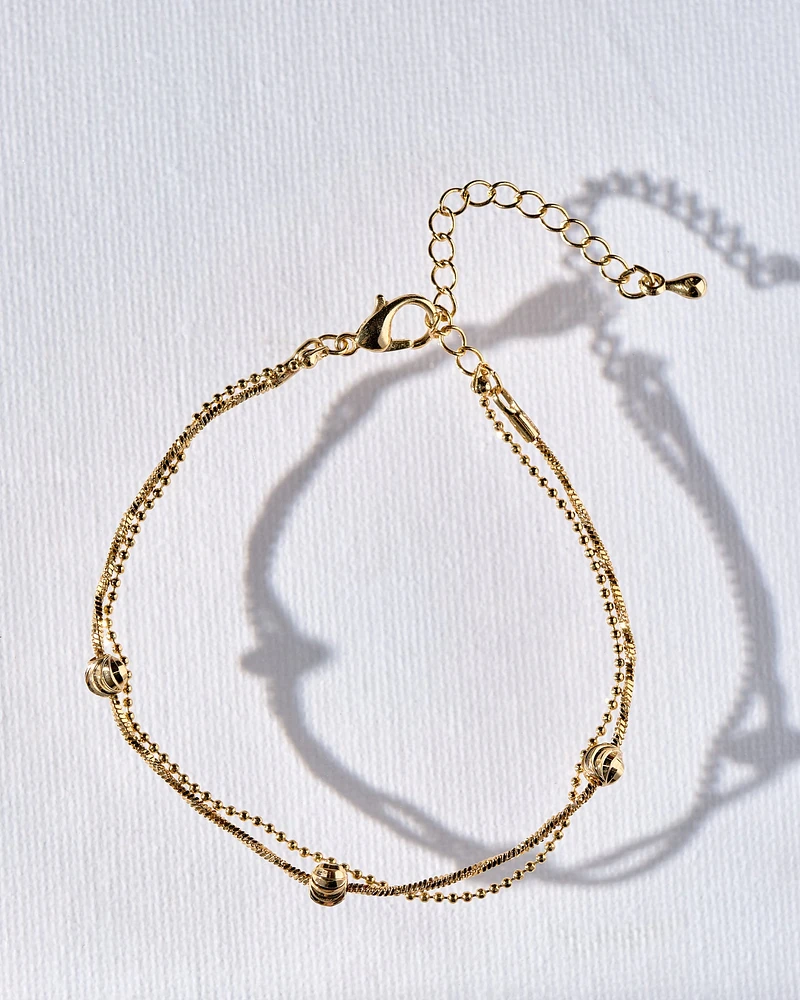 16K Plated Velma Bracelet