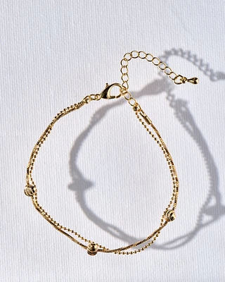 16K Plated Velma Bracelet