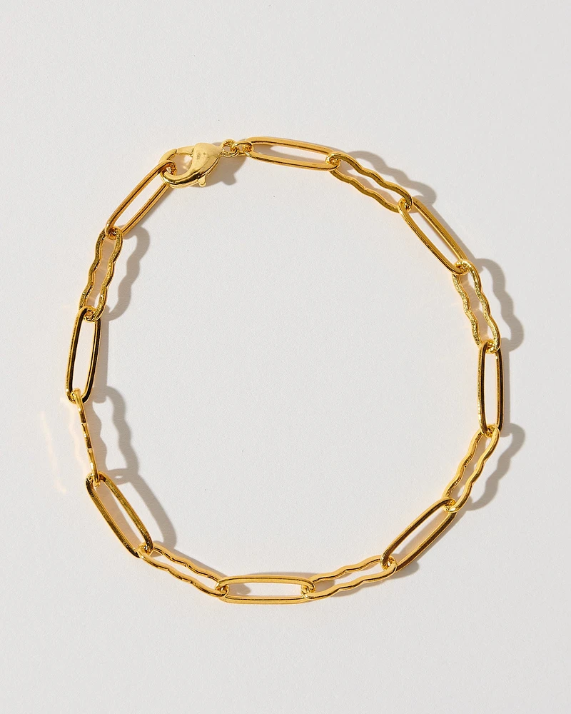 14K Plated Luca Bracelet