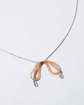 Delicate Bow Necklace