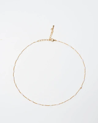 16K Plated Mireya Necklace