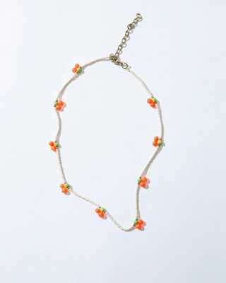 Orange Juice Necklace