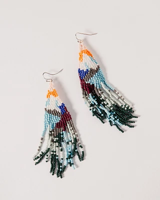 Multi Beaded Earrings