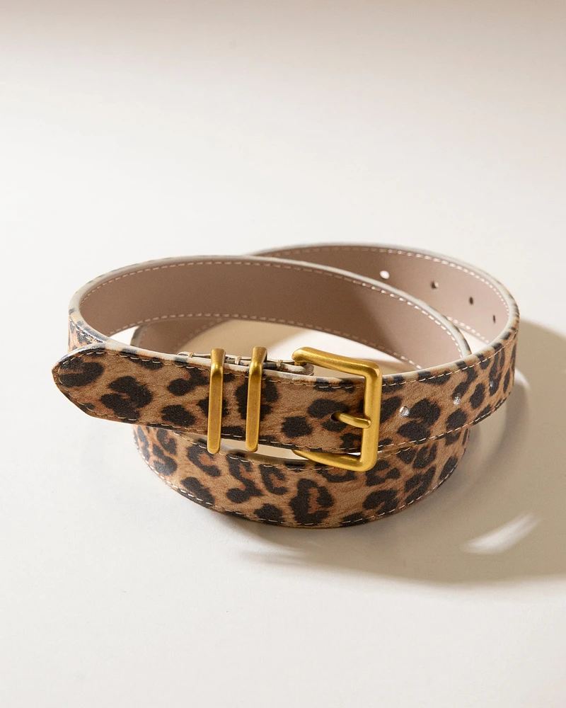 Leopard Belt