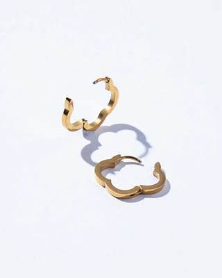 18K Plated Luck Earrings