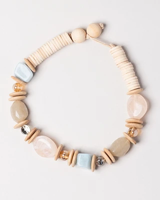 Wood Agate Necklace