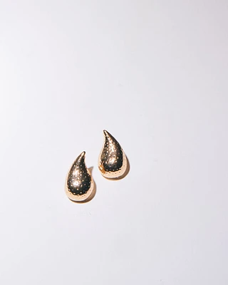 16K Plated Dotted Gota Earrings