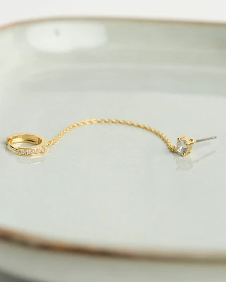16K Plated Bonito Ear Cuff