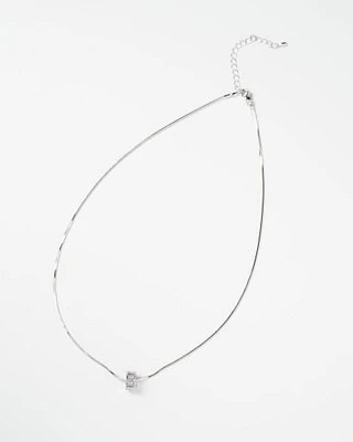 Steph Silver Necklace