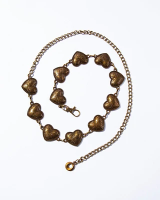 Golden Hearts Belt