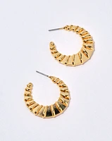 20K Plated Athenas Hoops