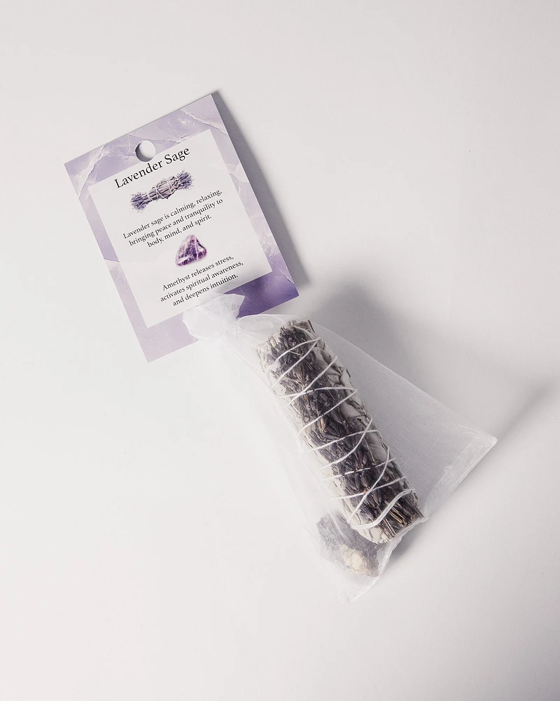 Lavender Sage Smudge Kit