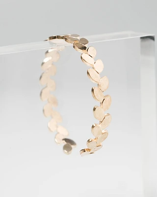 14K Plated Grecia Cuff Bracelet