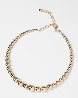 Metallic Ball Choker